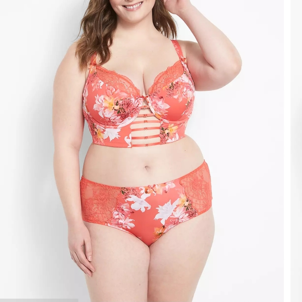 Lightly lined french balconette